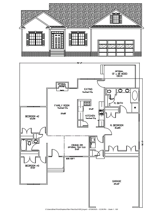 1635 SQFT Rancher (image for) 1635 SQFT Rancher